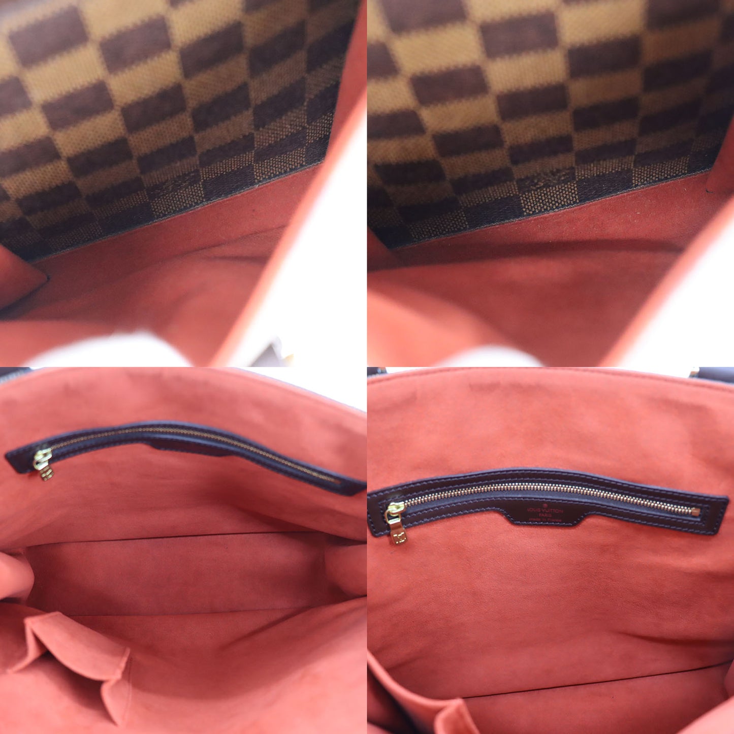 LOUIS VUITTON Uzes Shoulder Tote Bag Damier N51128 #BT686