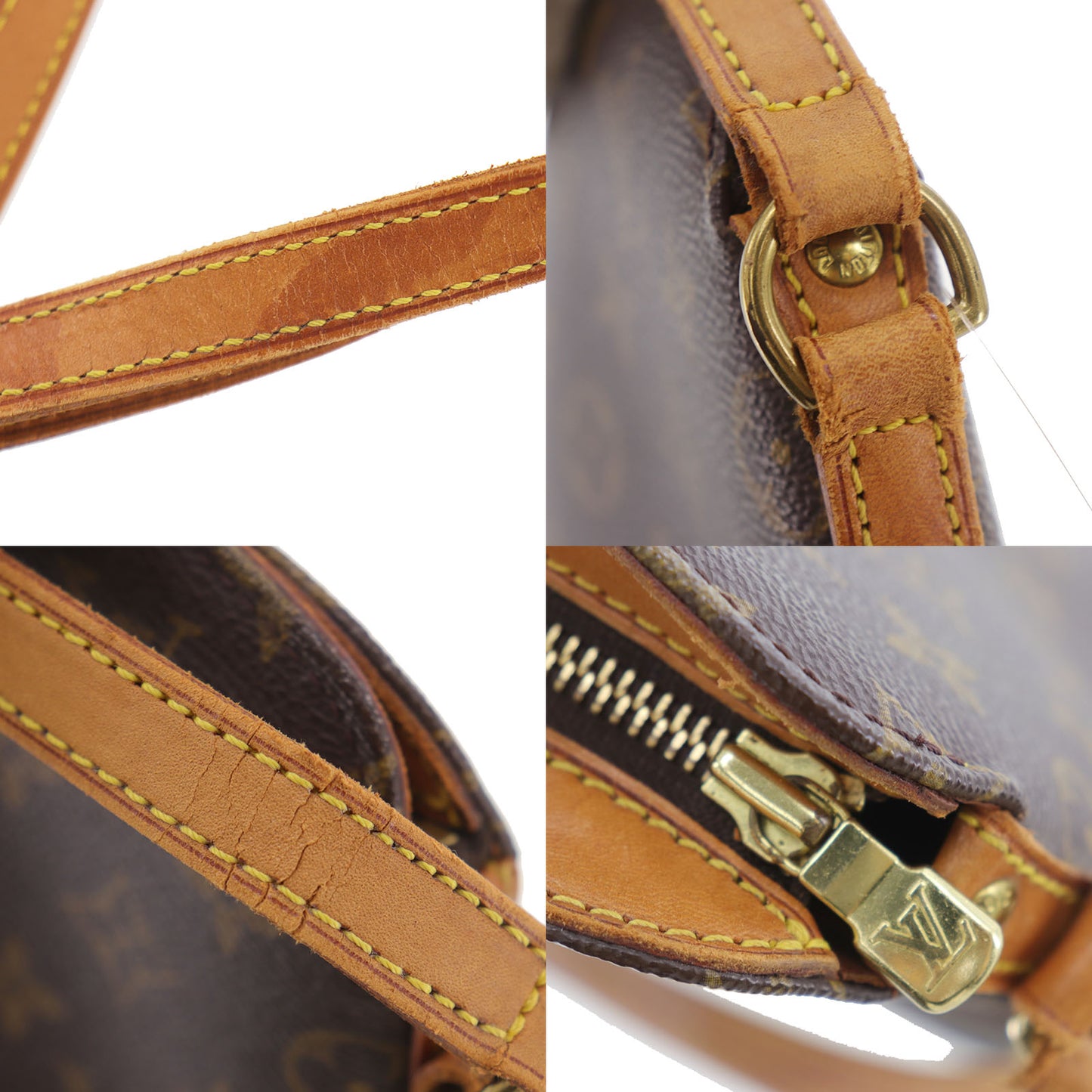 Louis Vuitton LV Drouot Shoulder Bag Monogram Leather M51290 #AH206