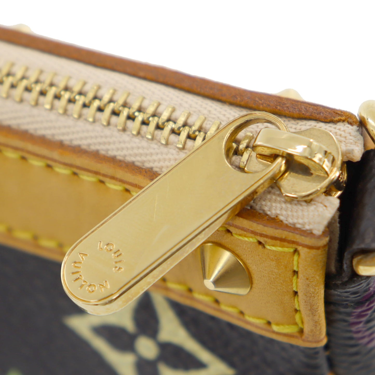 LOUIS VUITTON LV Pochette Accessoires Pouch Monogram Multi M92648 #AG954