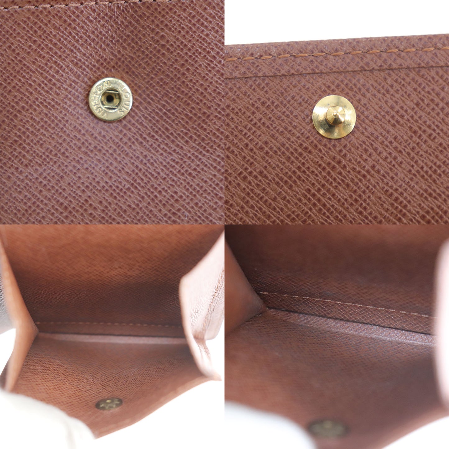 Louis Vuitton LV Bifold Wallet Monogram Brown M61665 #ED367