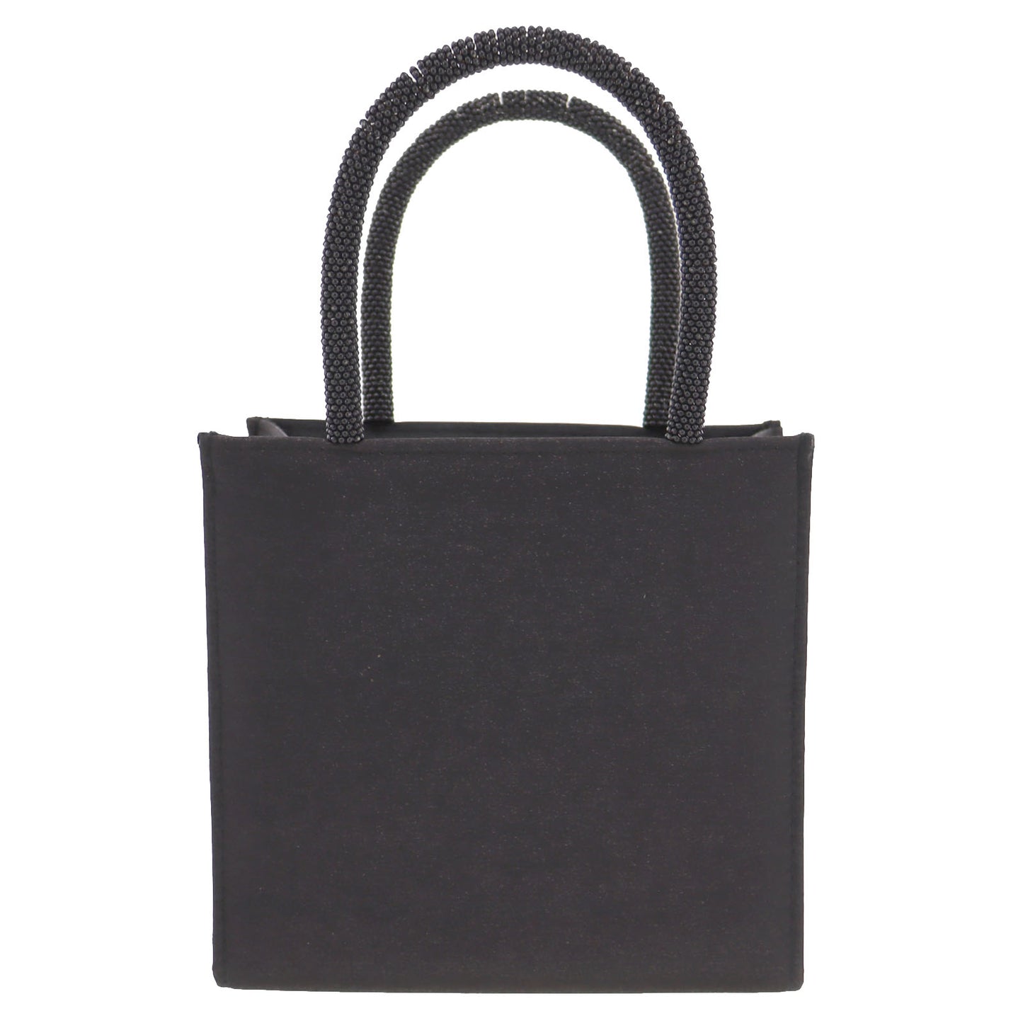 GIVENCHY Handbag Black Glitter Polyester Nylon Beads #AH313