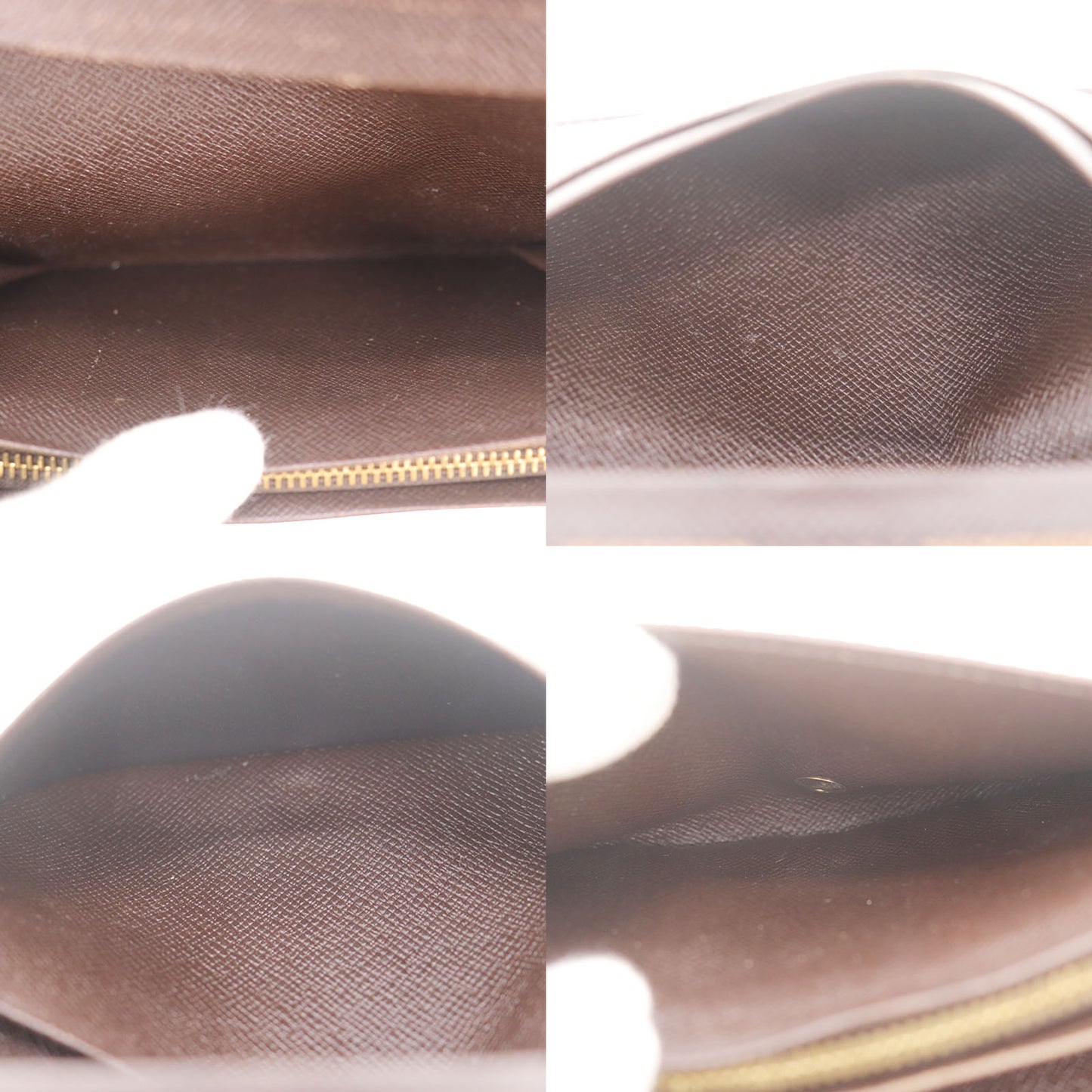 Louis Vuitton LV Damier Bifold Wallet Portemonnaie Billets Tresor N61730 #CS976