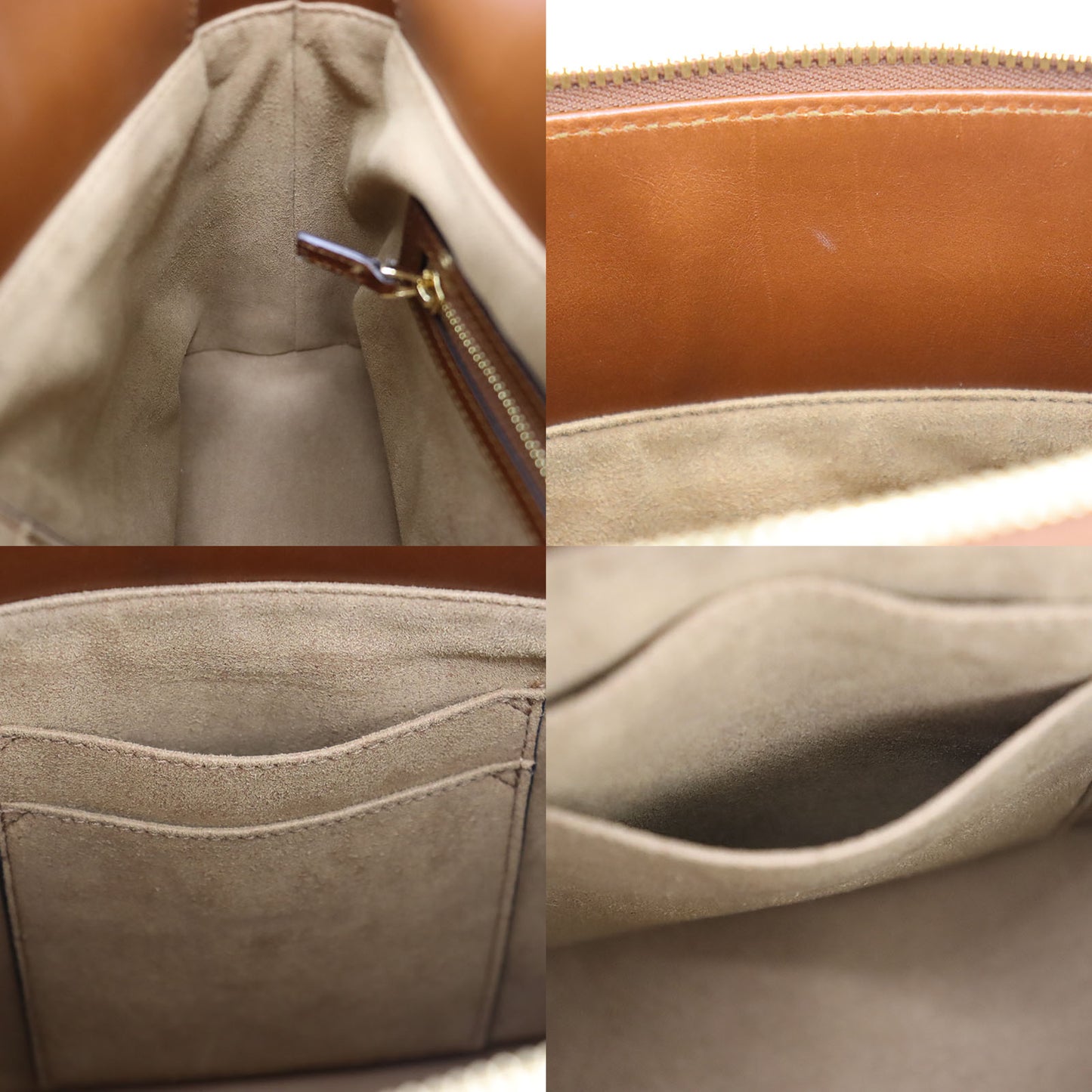 GUCCI GG Plus Shoulder Handbag Brown PVC Leather #BN944
