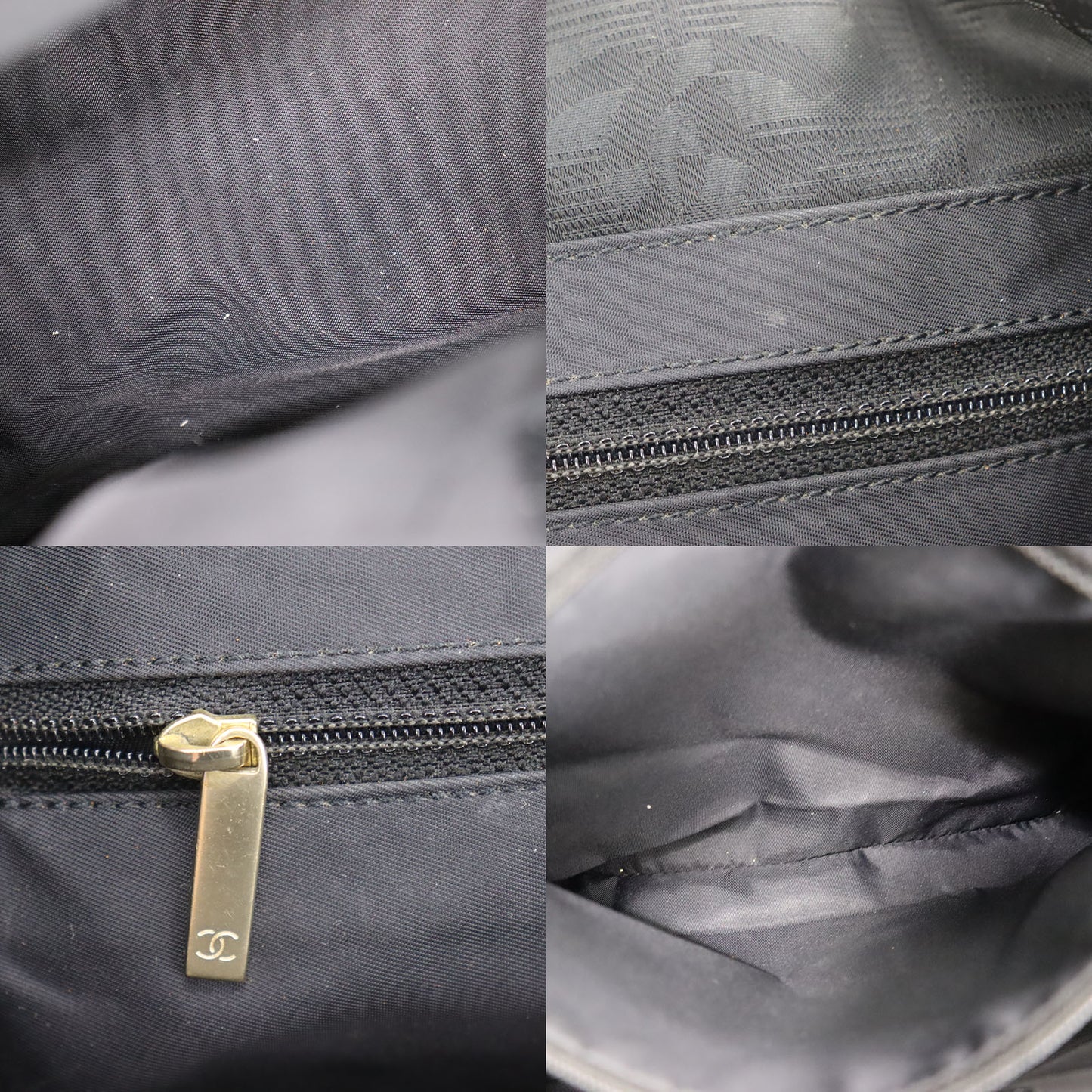CHANEL New Travel Line Shoulder Tote Bag Nylon #CK488