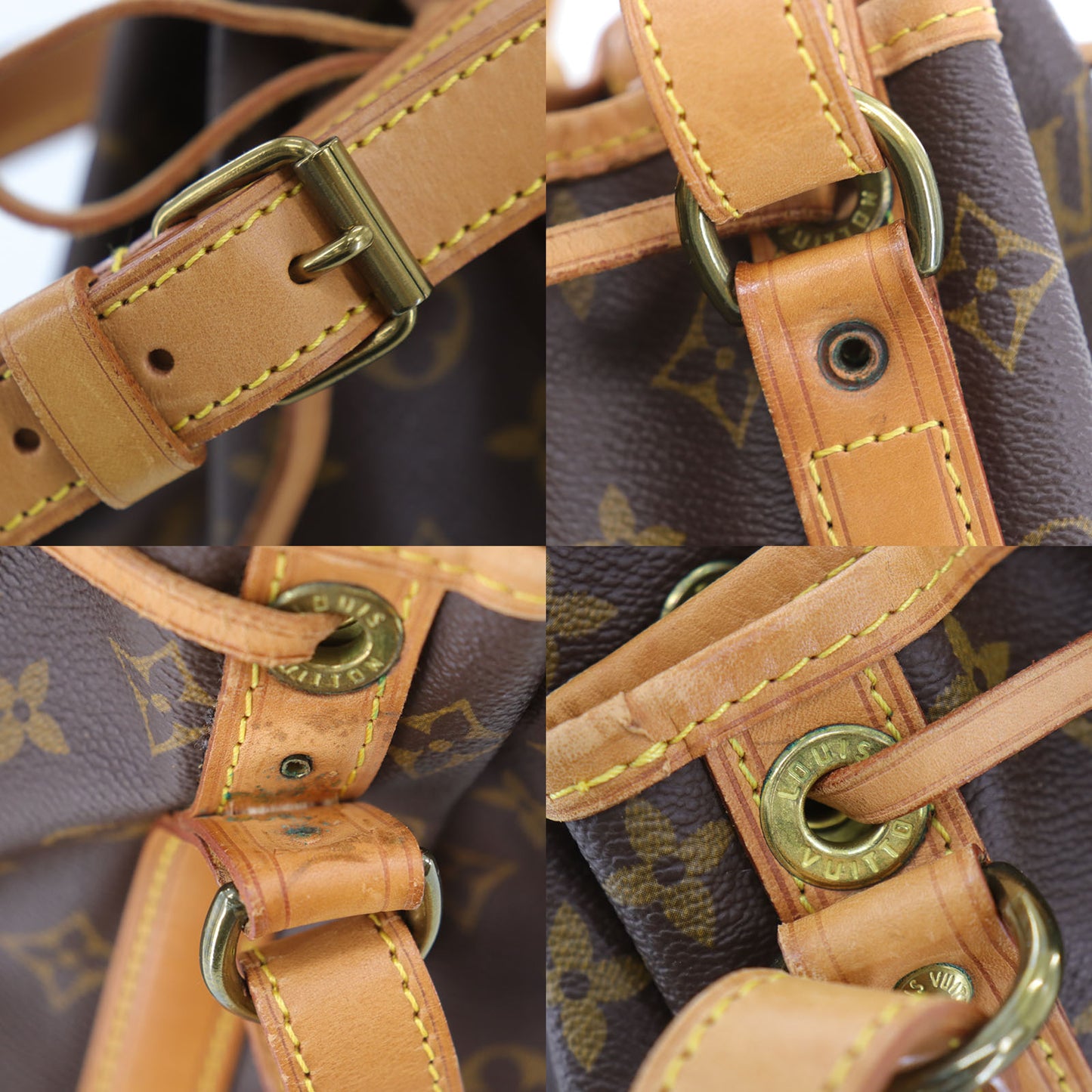 Louis Vuitton LV Petit Noe Monogram Shoulder Bag M42226 #AG342