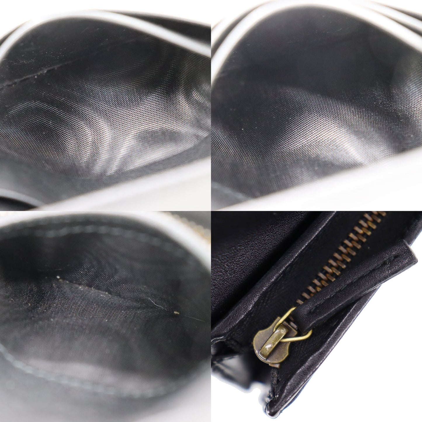 GUCCI GG Marmont Wallet Black Leather #BU945
