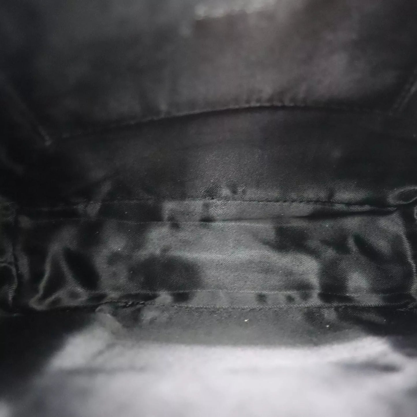 GUCCI Bamboo 2 Way Backpack Black Patent Leather #AF885