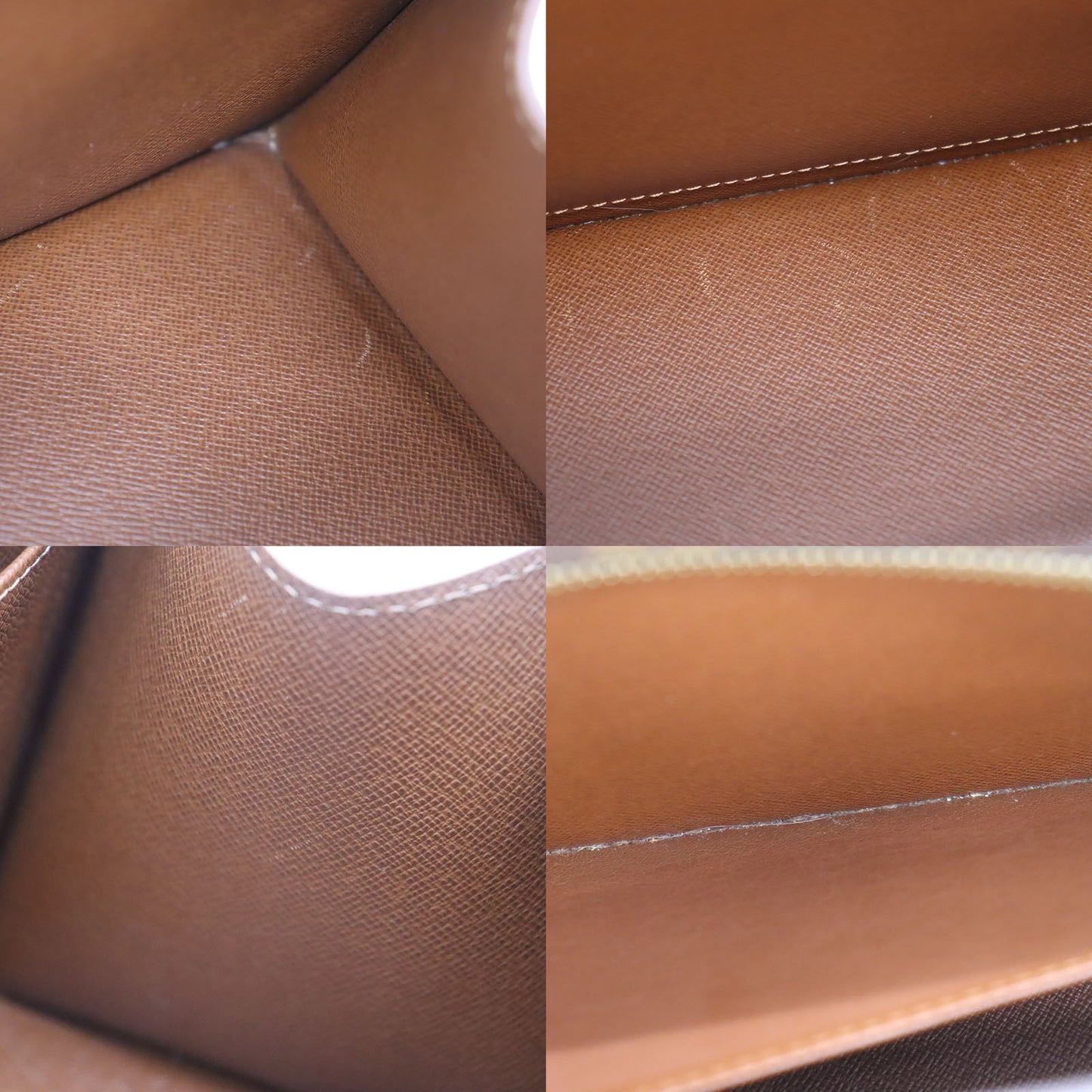 LOUIS VUITTON LV Sac Triangle Handbag Monogram Leather M51360 #CK673