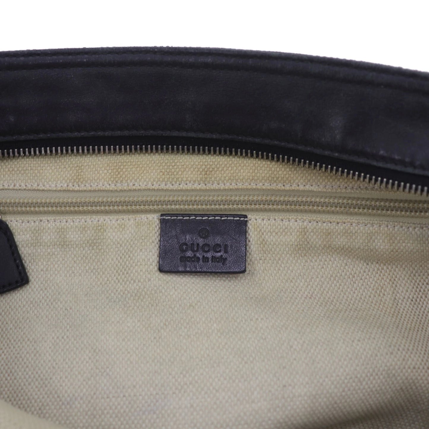 GUCCI Original GG Canvas Crossbody Shoulder Bag Black #AH641