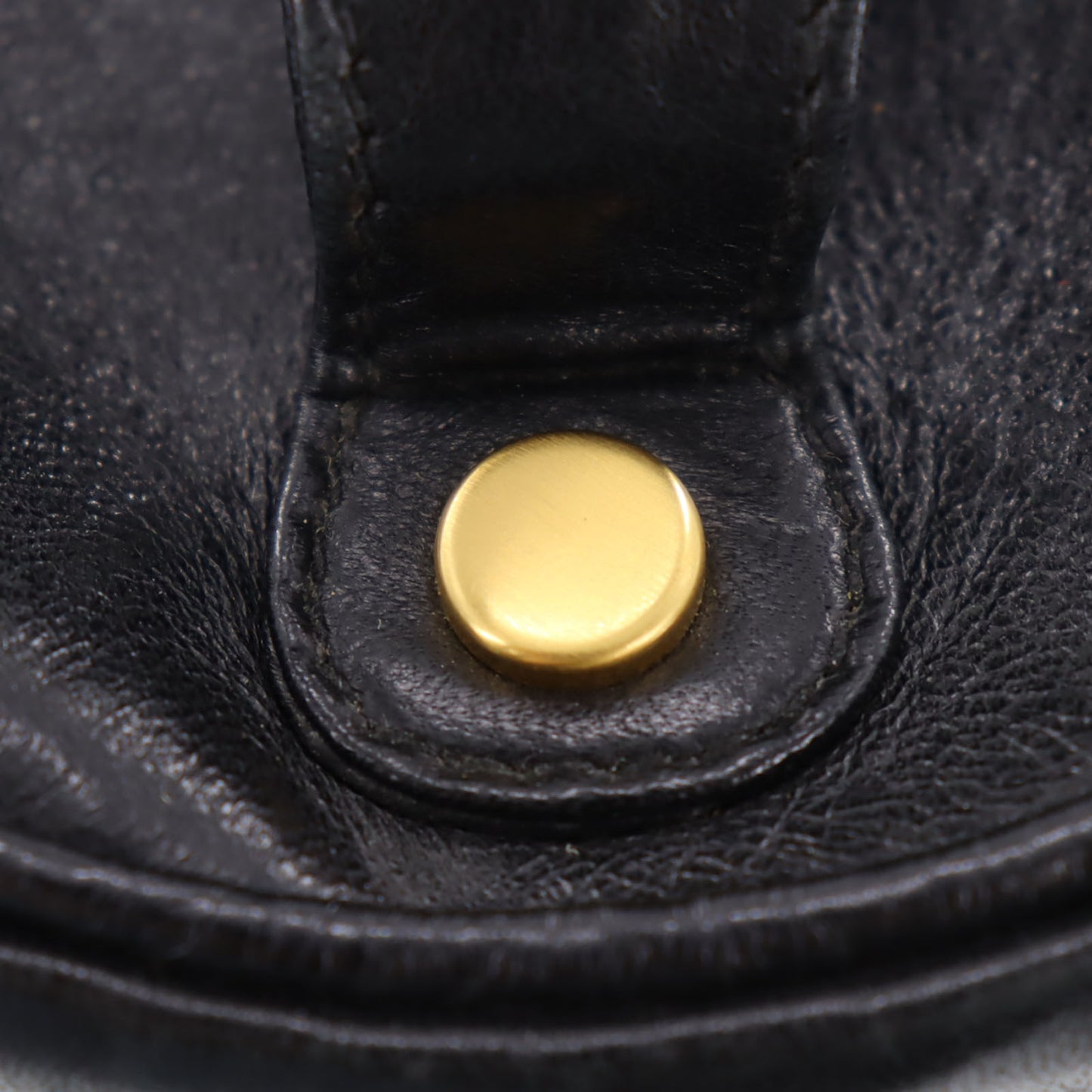 GUCCI HandBag Vanity Black Leather #AH180