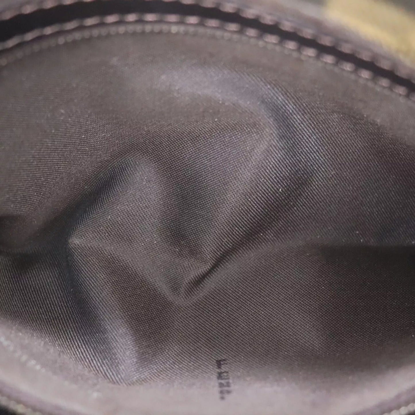 FENDI Zucca Mamma Bucket Handbag Brown #CT64