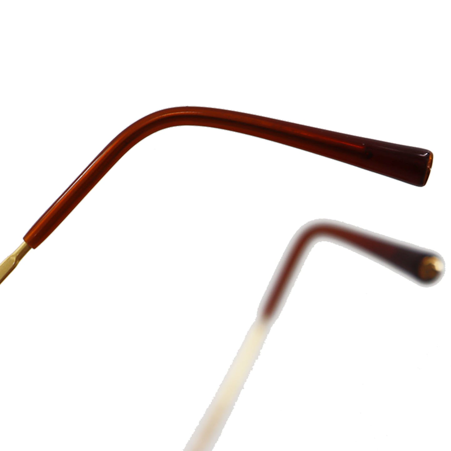 CHANEL Rimless Medical Glasses Sunglasses Blue Eye Wear #CH54