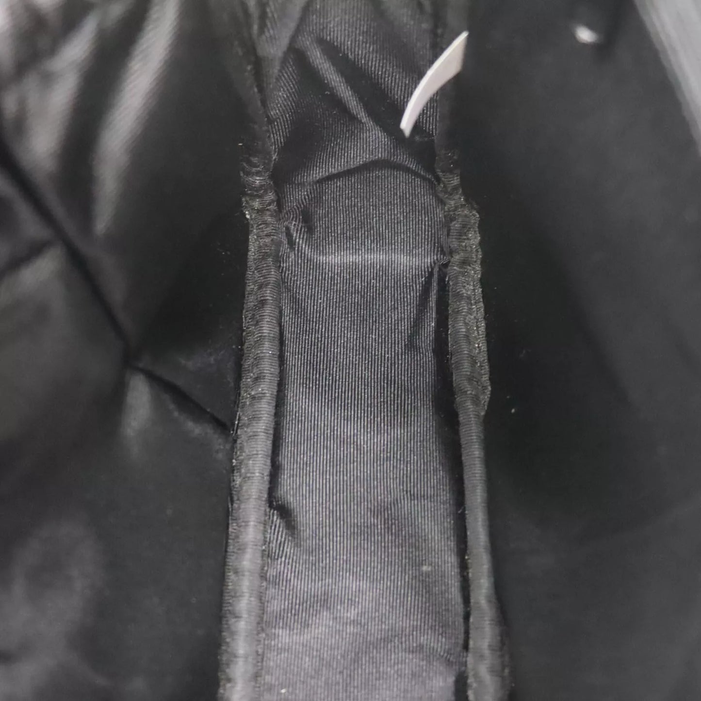 GIVENCHY Handbag Nylon Canvas Black China #AH91