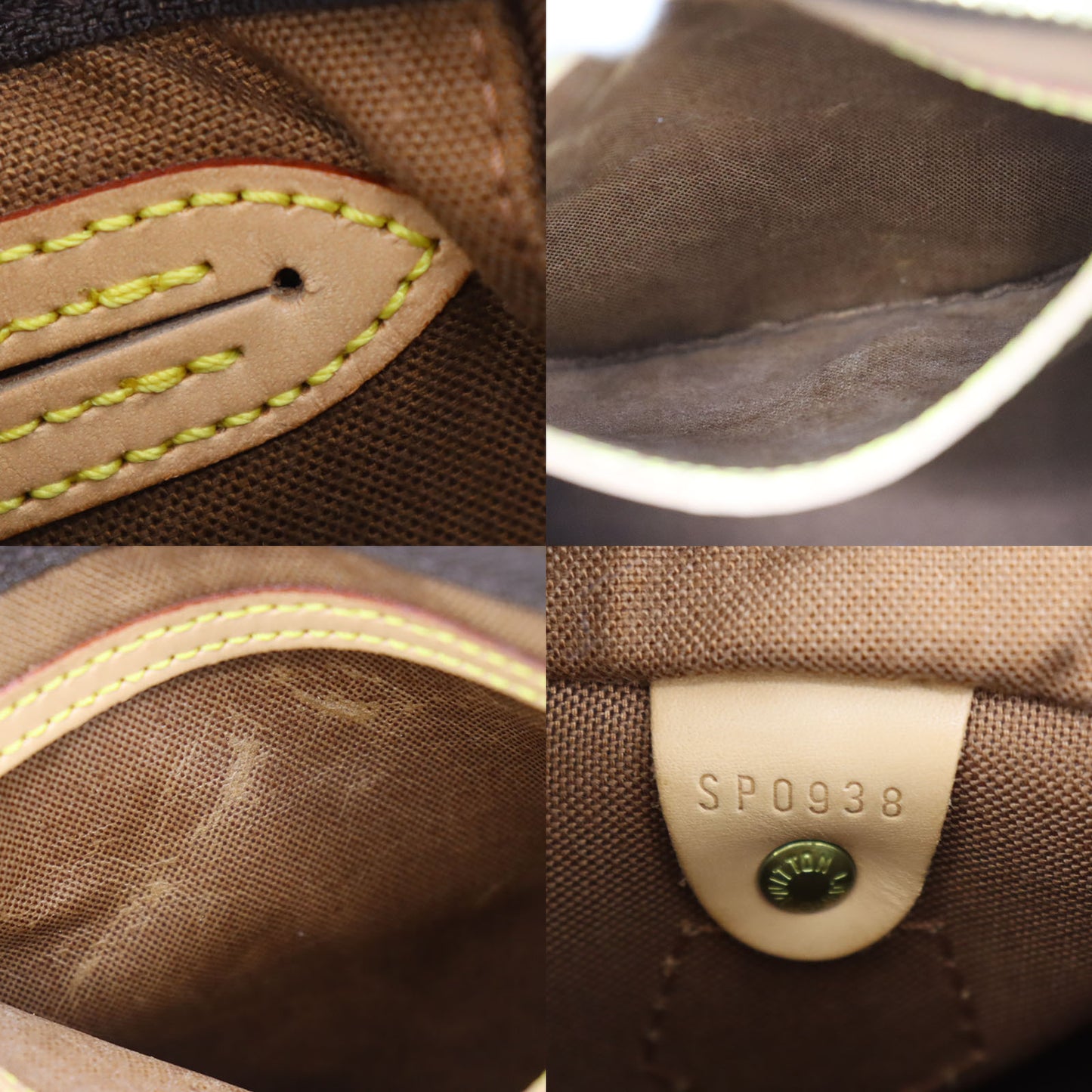 Louis Vuitton LV Speedy 25 Handbag Monogram Leather M41109 #BZ260