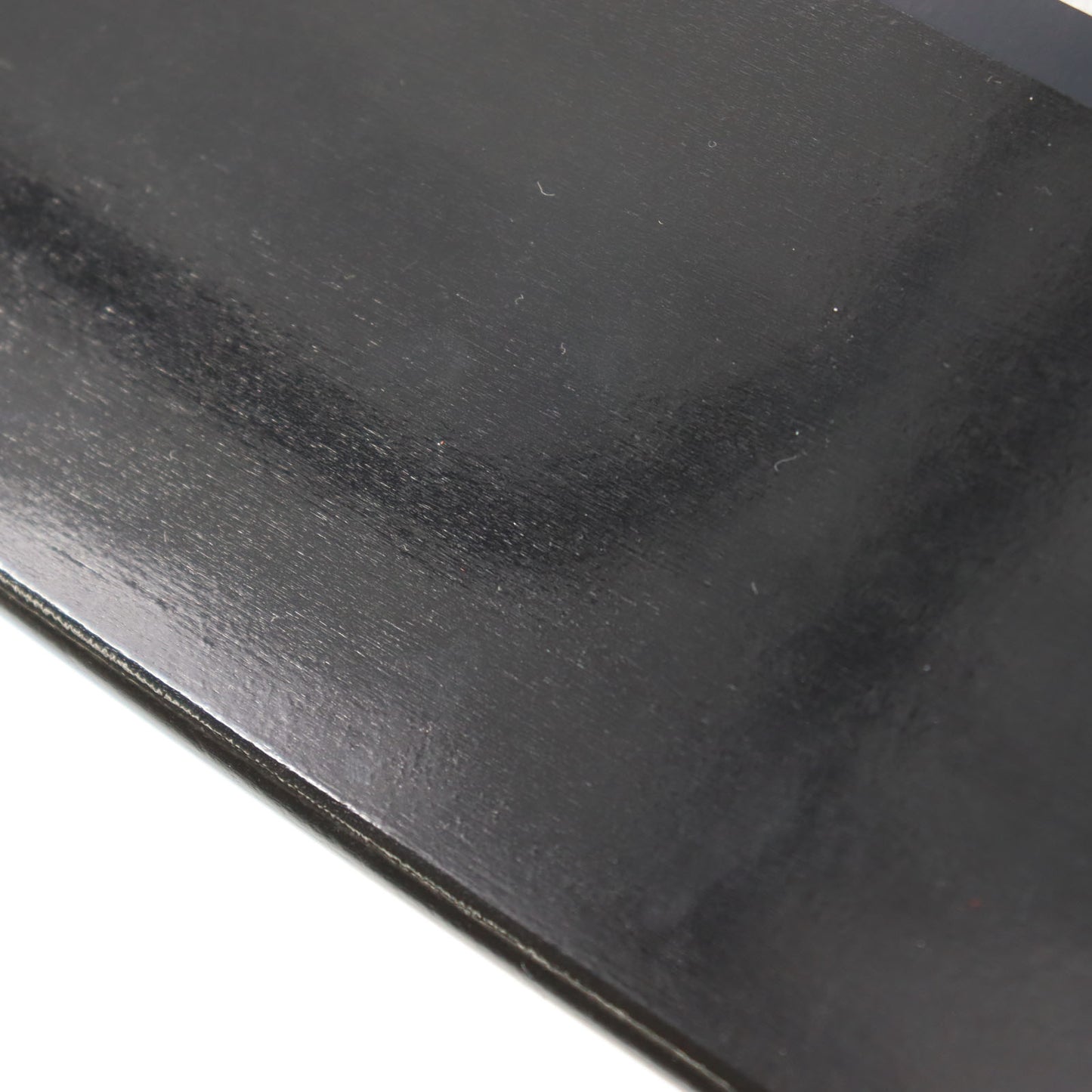 FENDI Skateboard Deck Street Black Zucca Logos #CR730