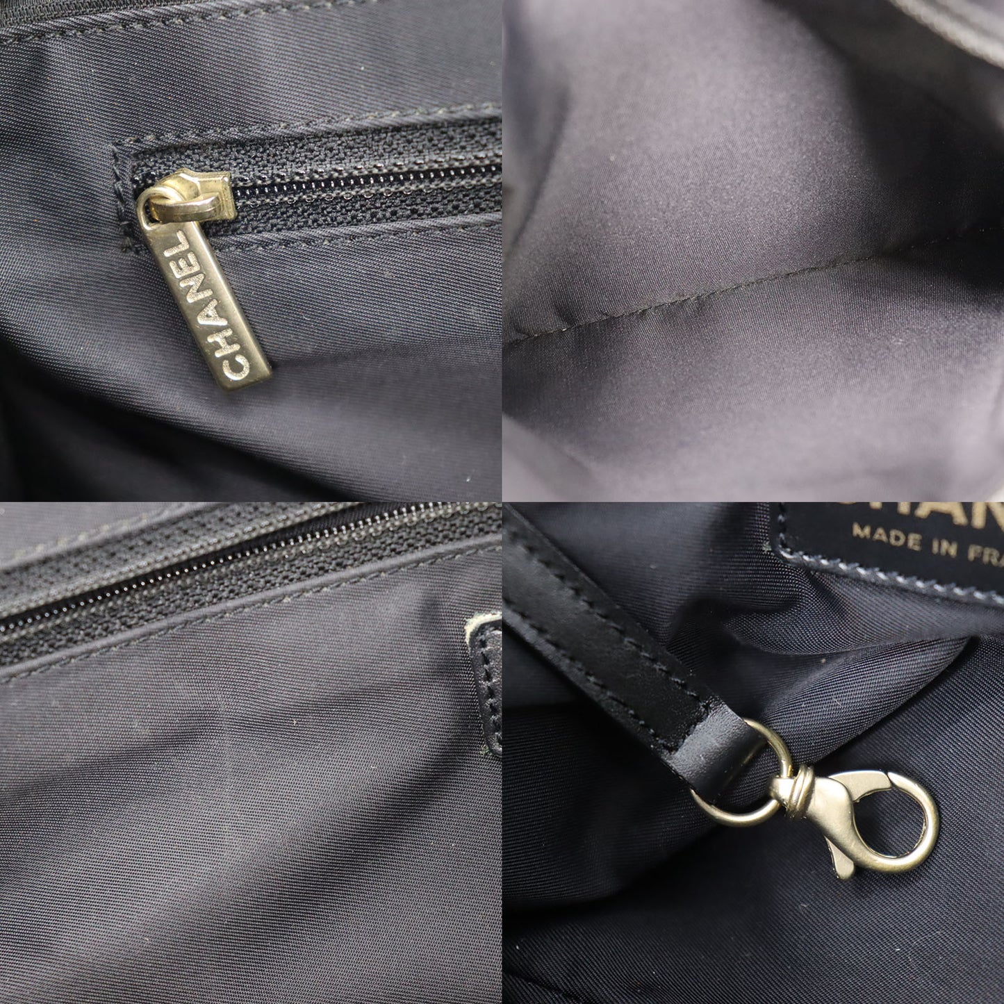 CHANEL New Travel Line Shoulder Tote Bag Nylon #CK488