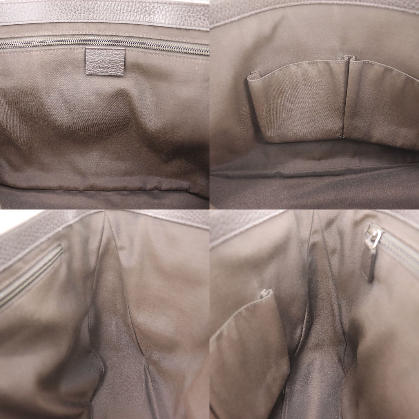 GUCCI Original GG Canvas Crossbody Shoulder Bag Brown #CP347
