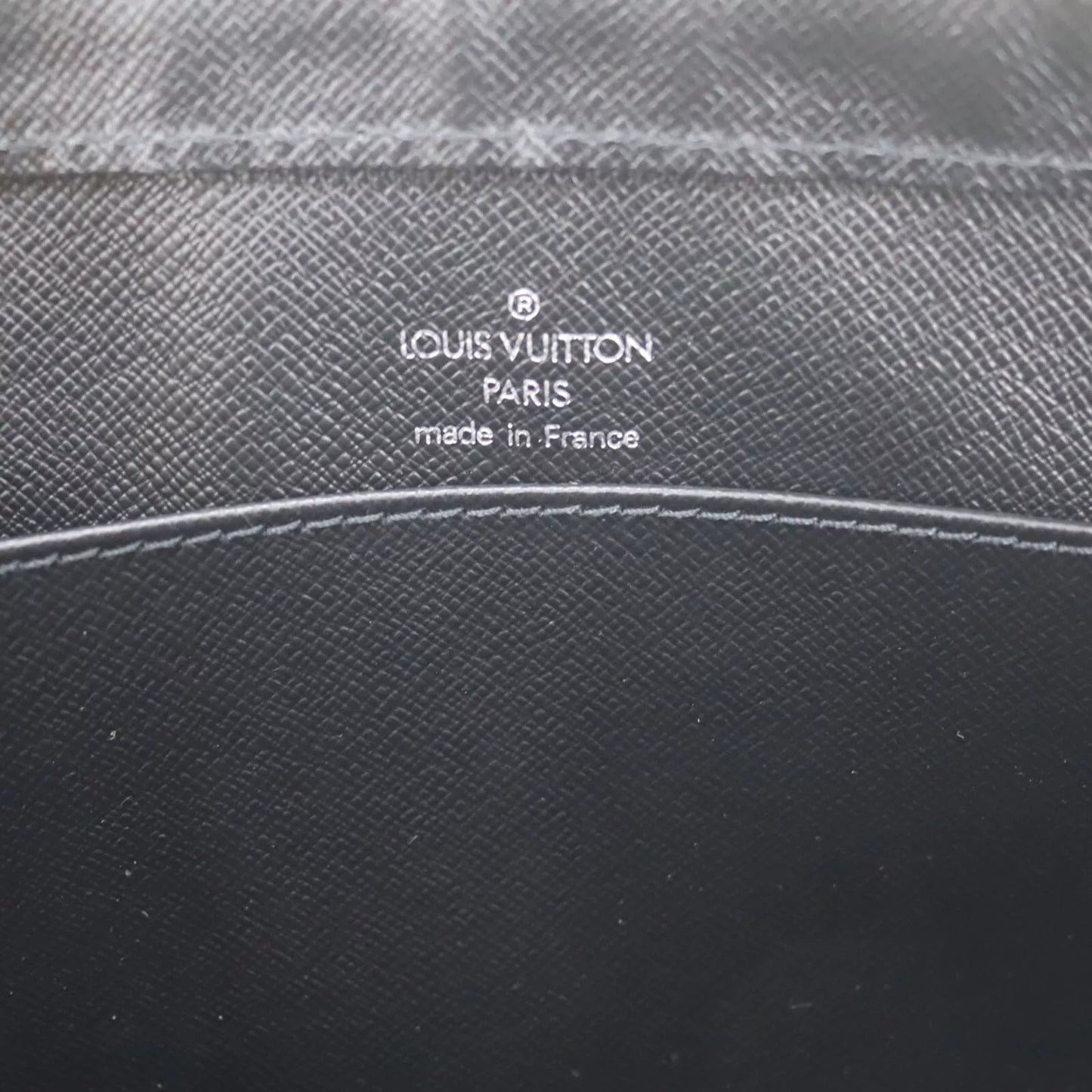 Louis Vuitton LV Pochette Baikal Clutch Bag Taiga Leather M30182 #AG146