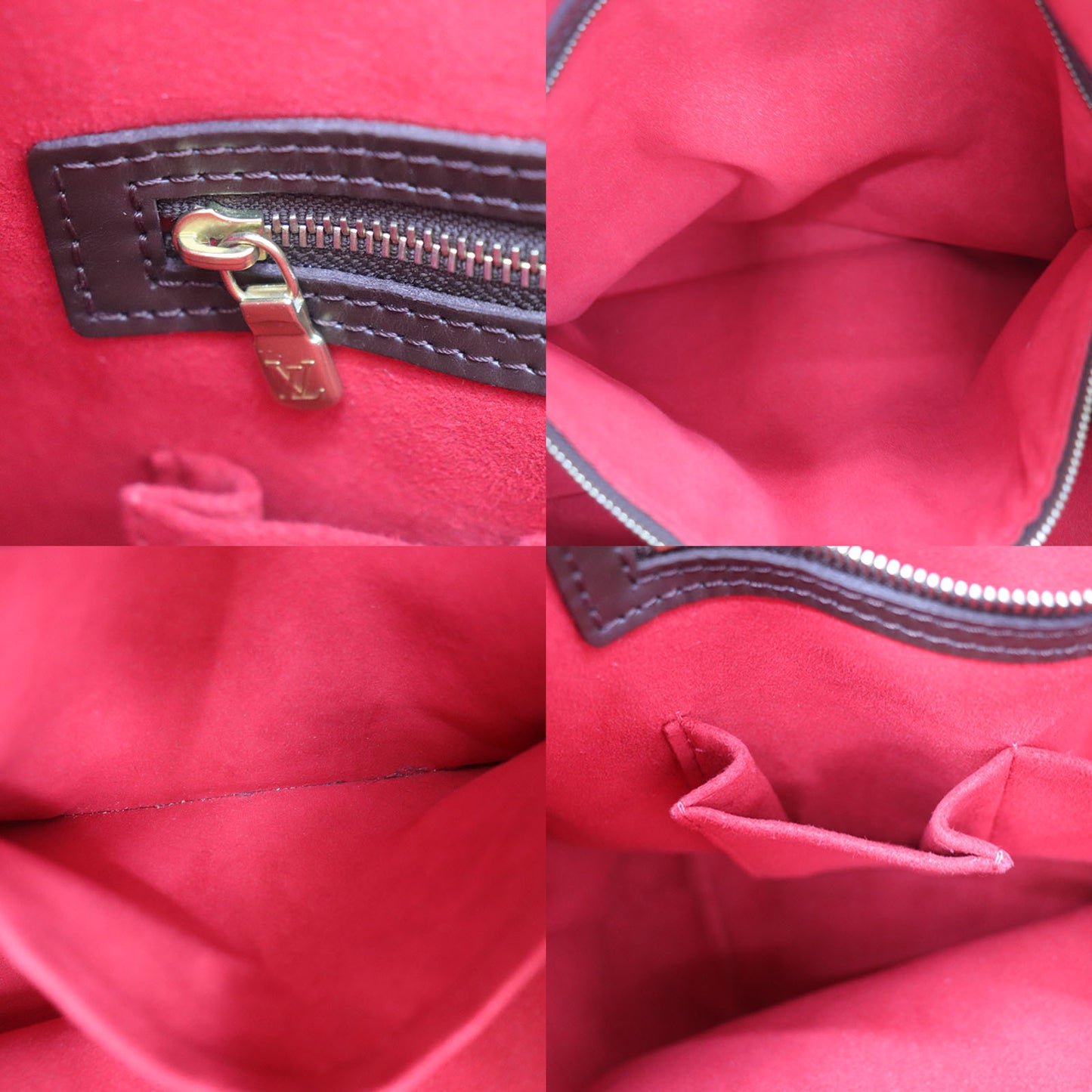 LOUIS VUITTON LV Hampstead GM Tote Bag Damier N51203 #EH351