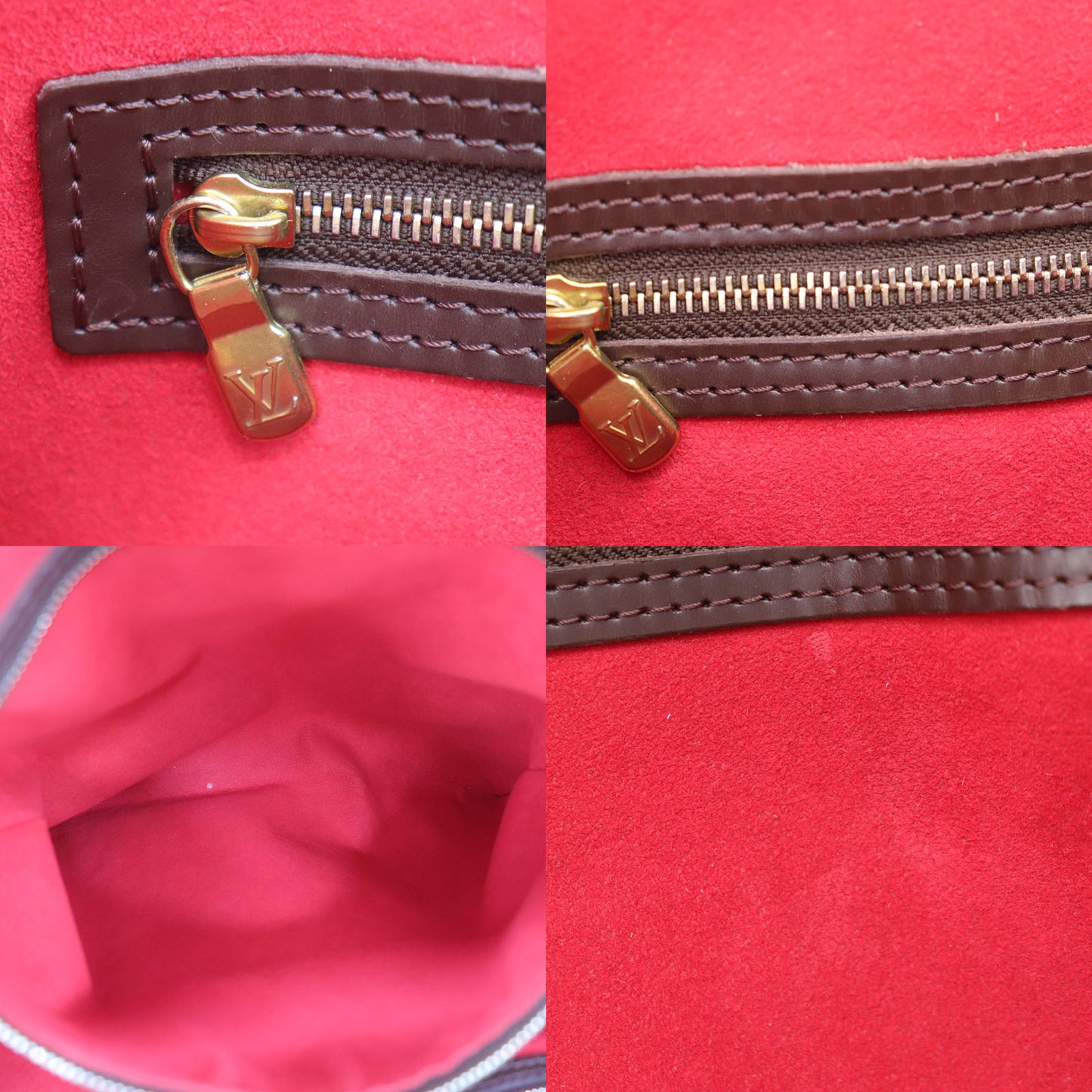 LOUIS VUITTON LV Hampstead GM Tote Bag Damier N51203 #EH351