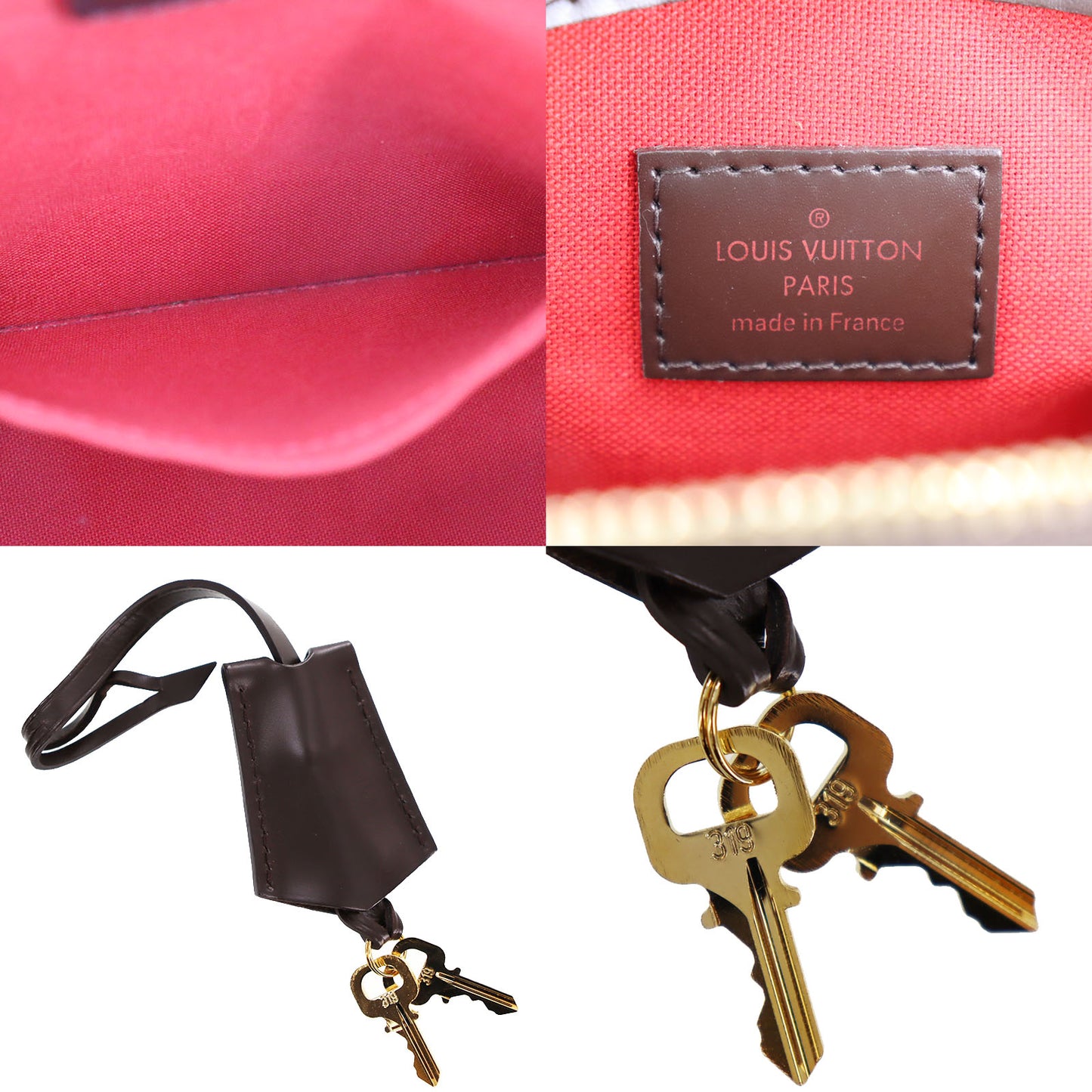LOUIS VUITTON LV Verona PM Shoulder Handbag Damier N41117 #AH703
