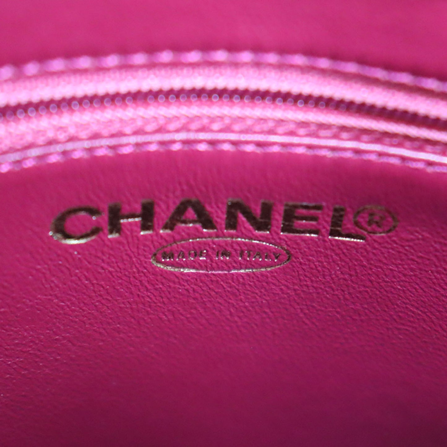 CHANEL Matelasse Tote Handbag Red Caviar Skin Leather #CB658