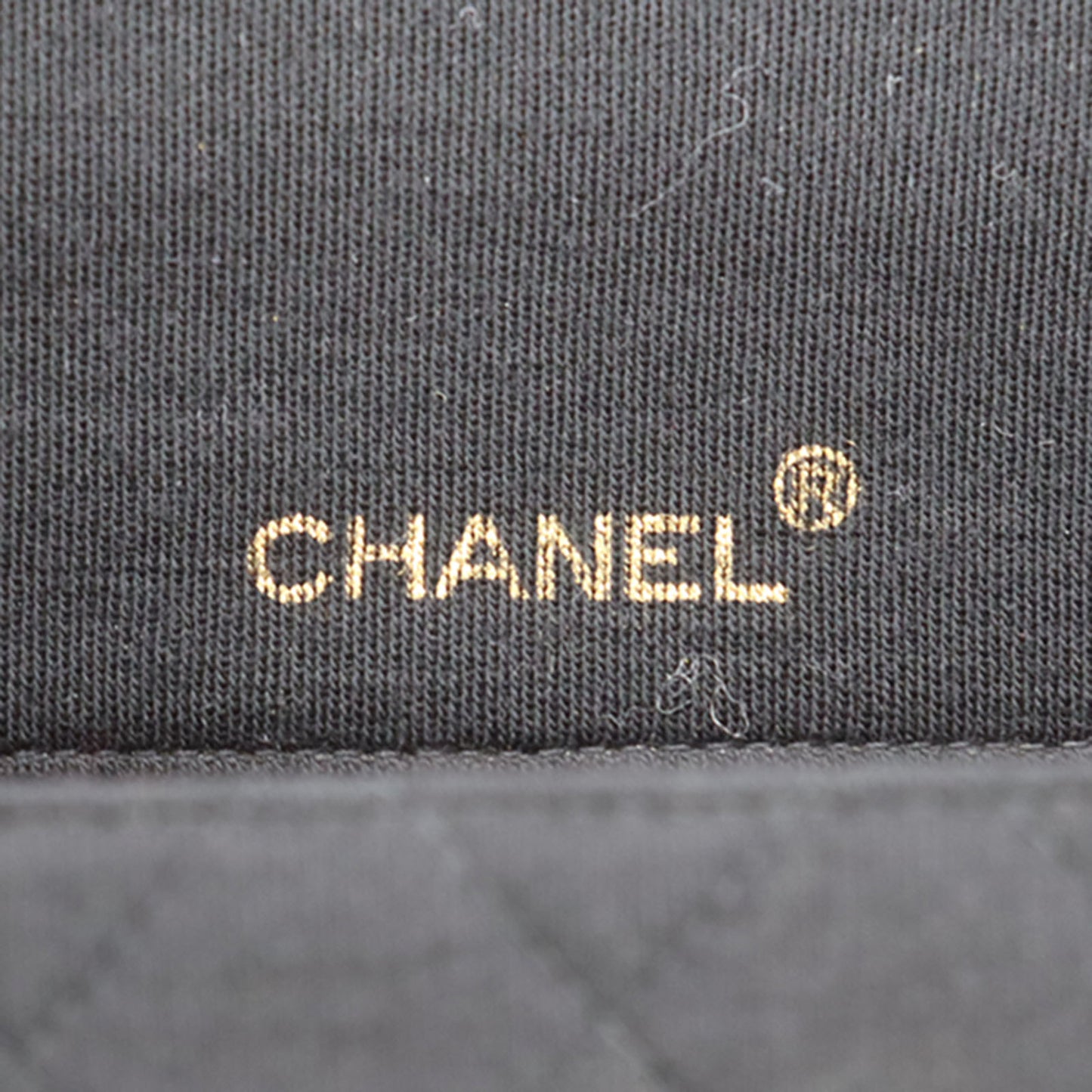 CHANEL Matelasse Crossbody Shoulder Bag Black Cotton #AF580