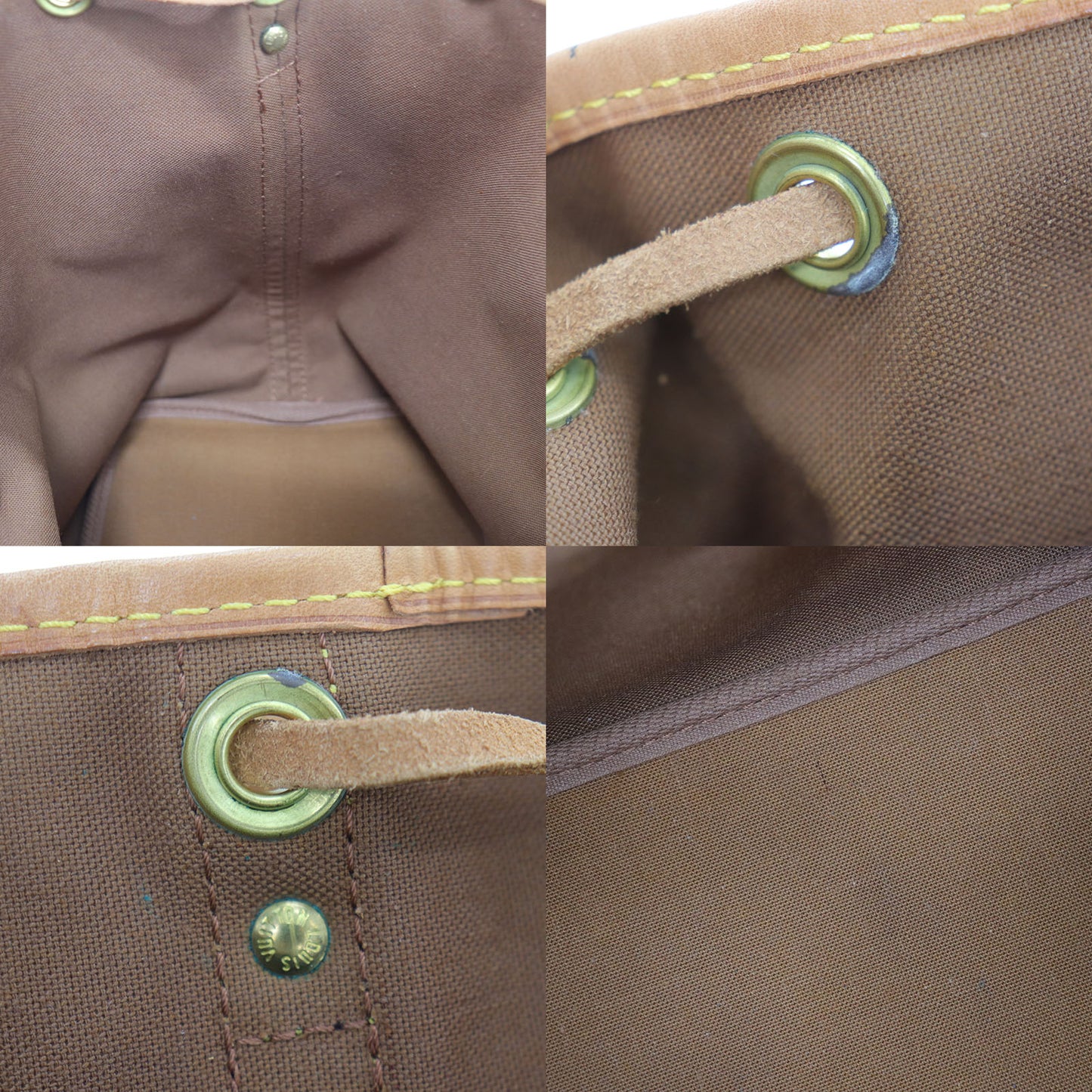 Louis Vuitton LV Petit Noe Monogram Shoulder Bag M42226 #AG342