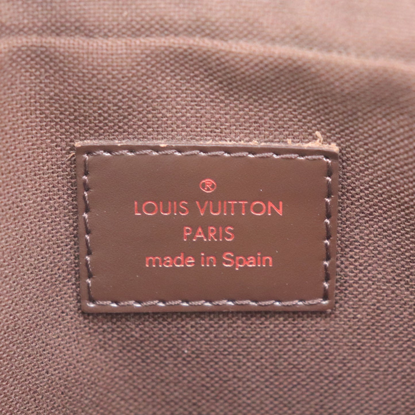 Louis Vuitton LV Brooklyn Damier Belt Bag Bum Bag N41101 #ED346