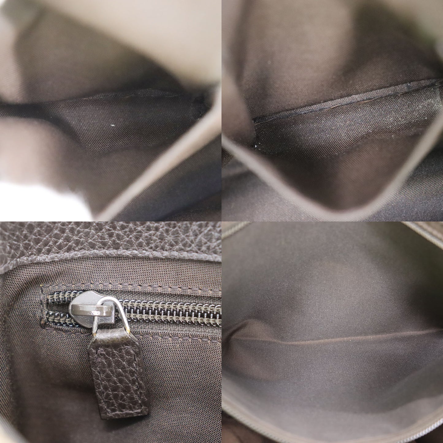 GUCCI Original GG Canvas Crossbody Shoulder Bag Brown #CP347
