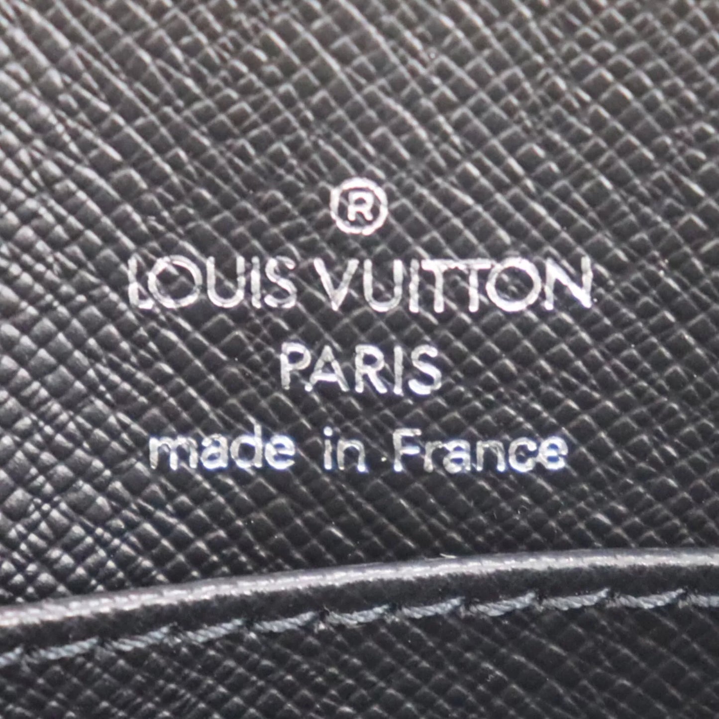 Louis Vuitton LV Pochette Baikal Clutch Bag Taiga Leather M30182 #AG146