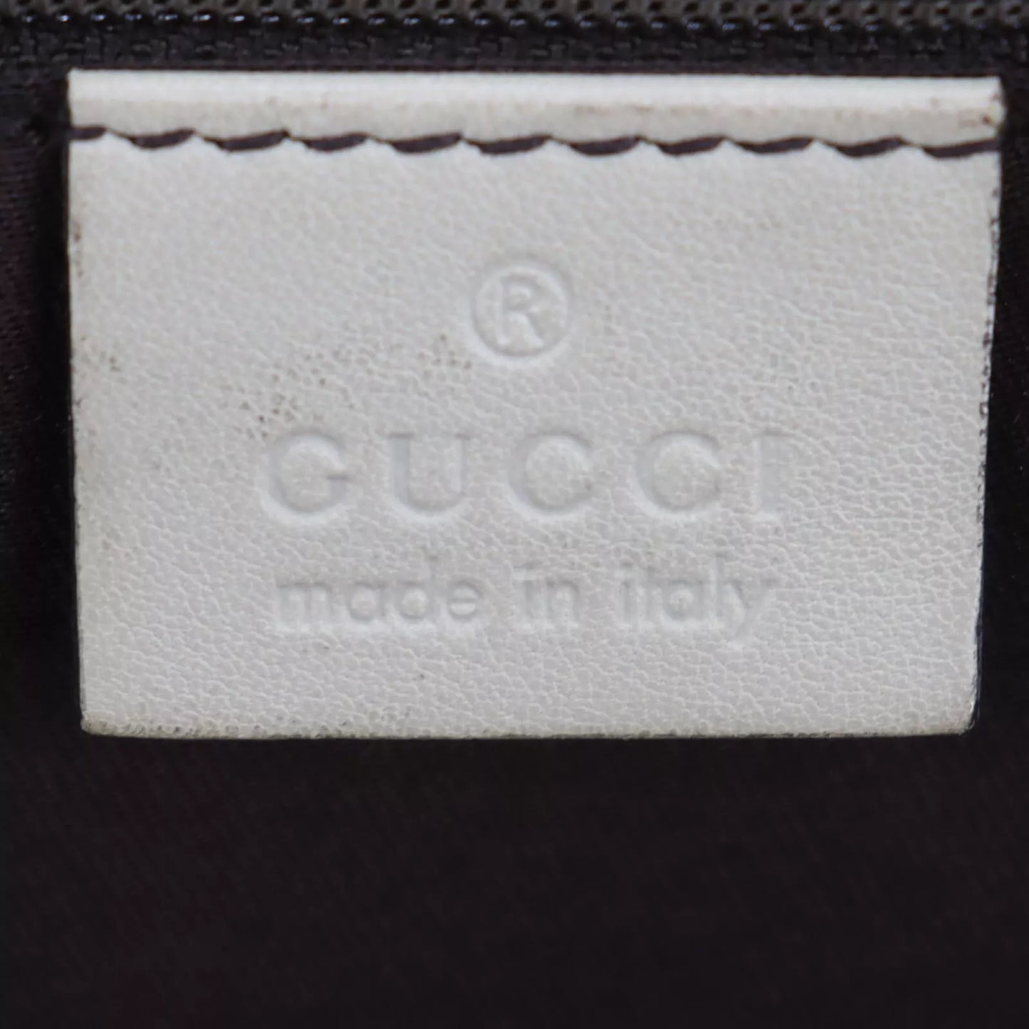 GUCCI Original GG Canvas Handbag Tote Beige #CS887