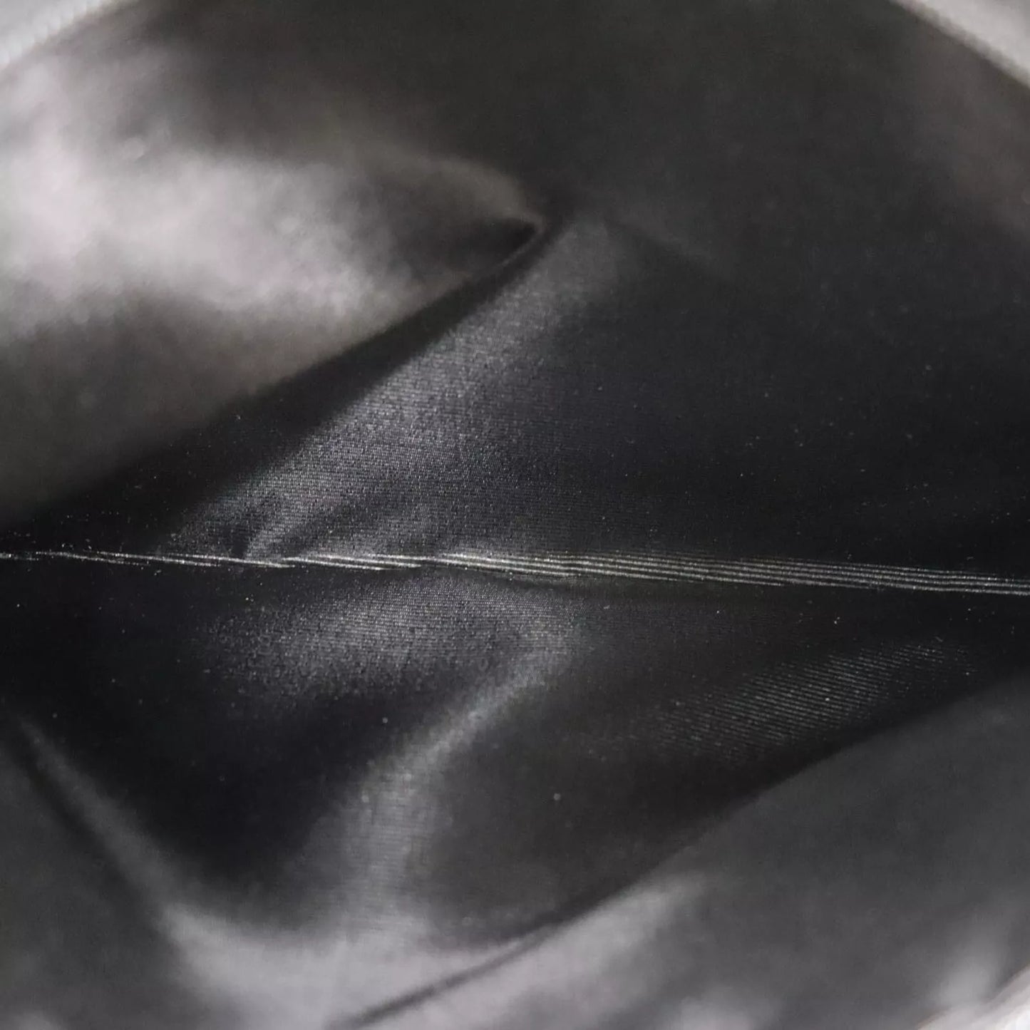 GIVENCHY Handbag Nylon Canvas Black China #AH91