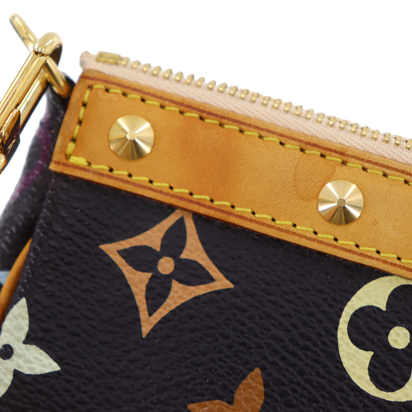 LOUIS VUITTON LV Pochette Accessoires Pouch Monogram Multi M92648 #AG954