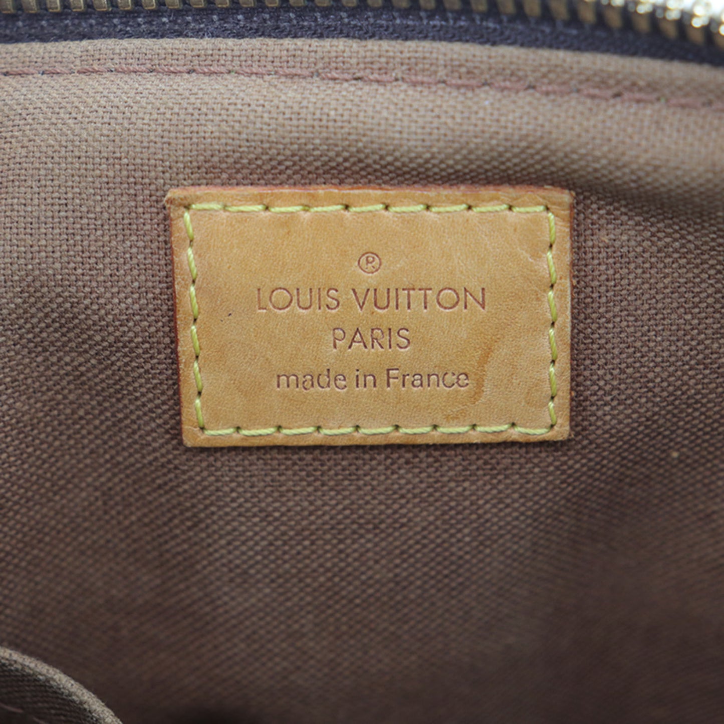 Louis Vuitton LV M40145 Monogram 2way Tote Handbag Palermo PM #CK945