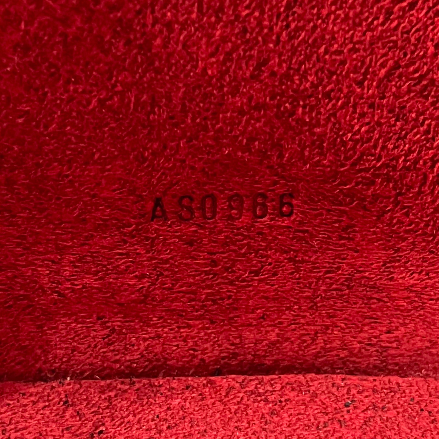 LOUIS VUITTON LV Cannes Handbag Red Epi M48037 #BY268