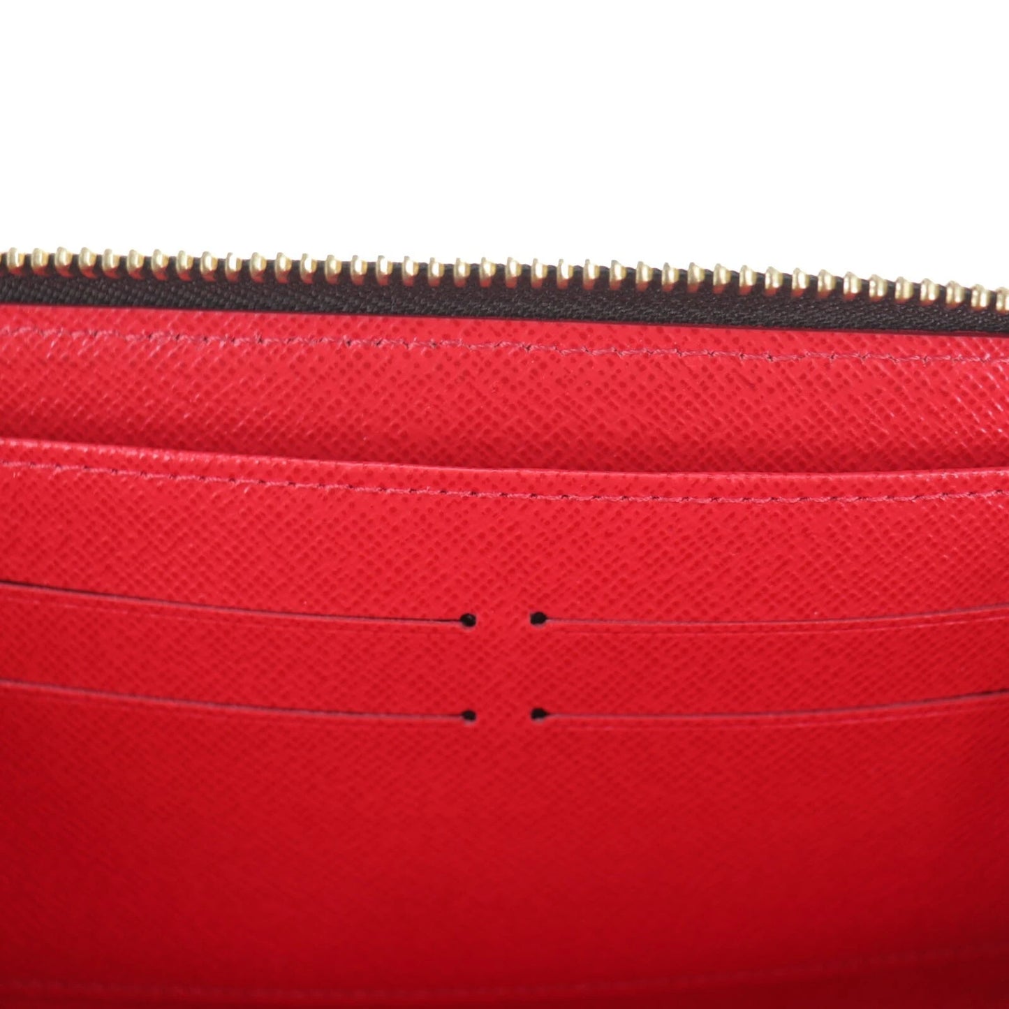 LOUIS VUITTON LV Pumpkin Dot Zippy Wallet Monogram Leather M60450 EG484