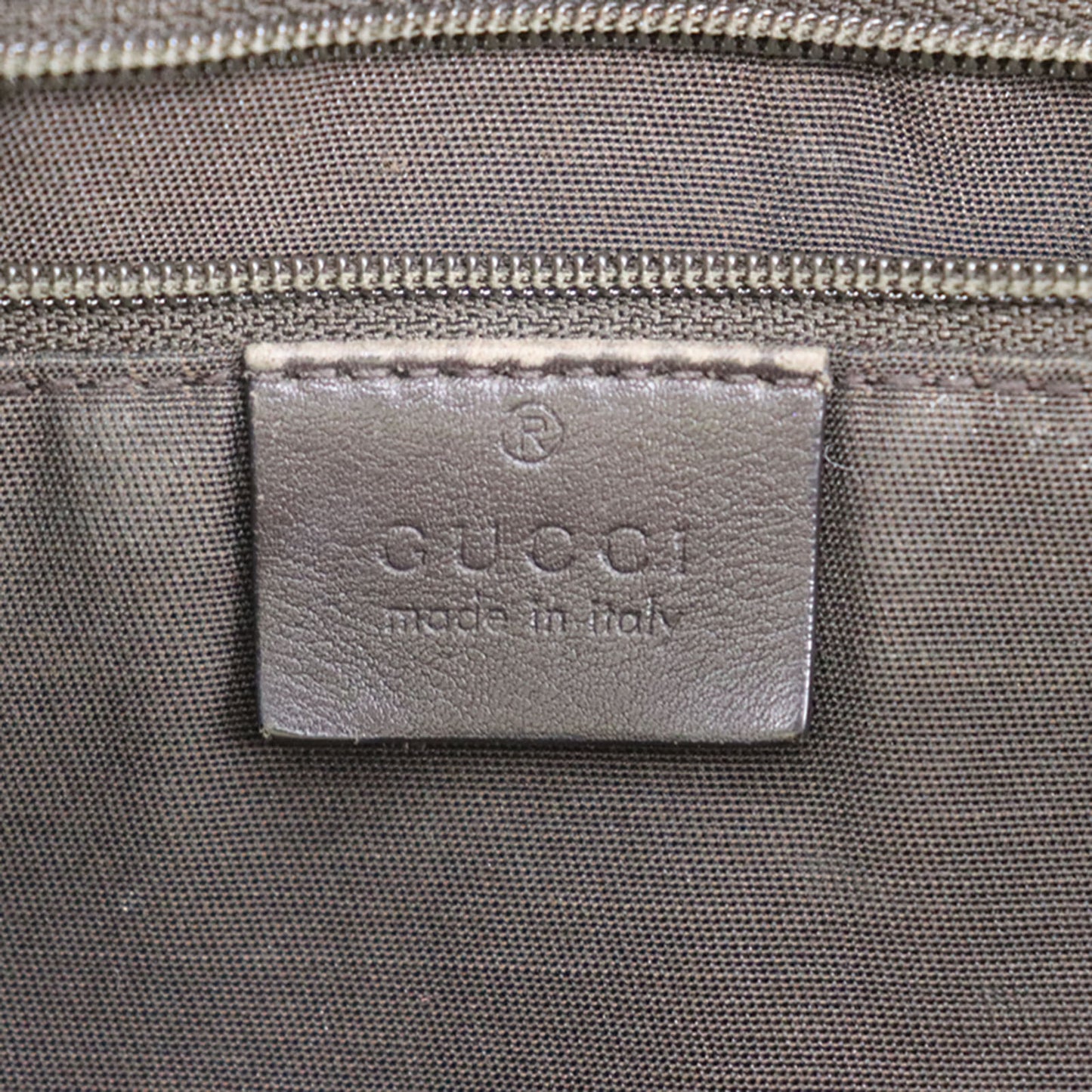 GUCCI Original GG Canvas Crossbody Shoulder Bag Brown #CS801