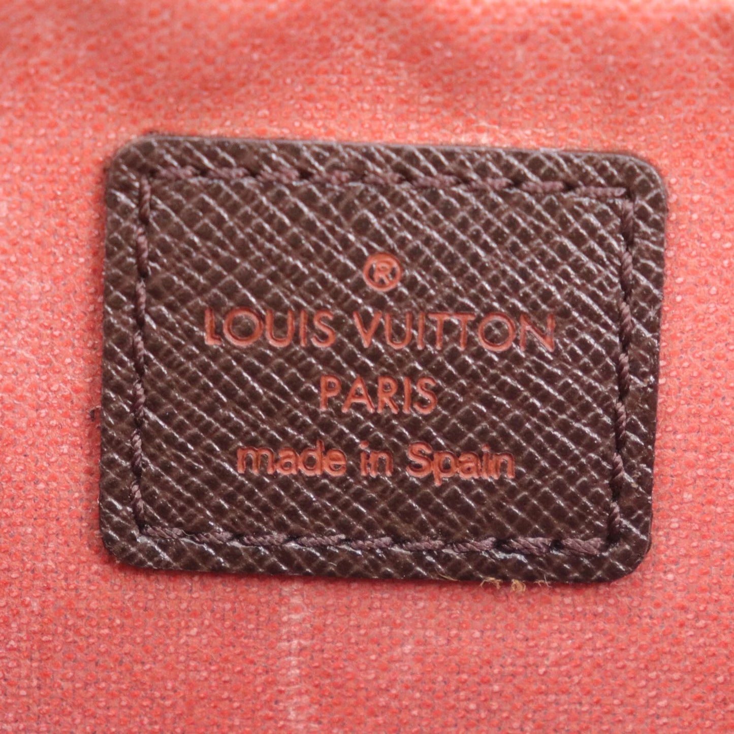 LOUIS VUITTON LV Trousse Toilette Pouch Bag Damier Leather N47623 #CT977
