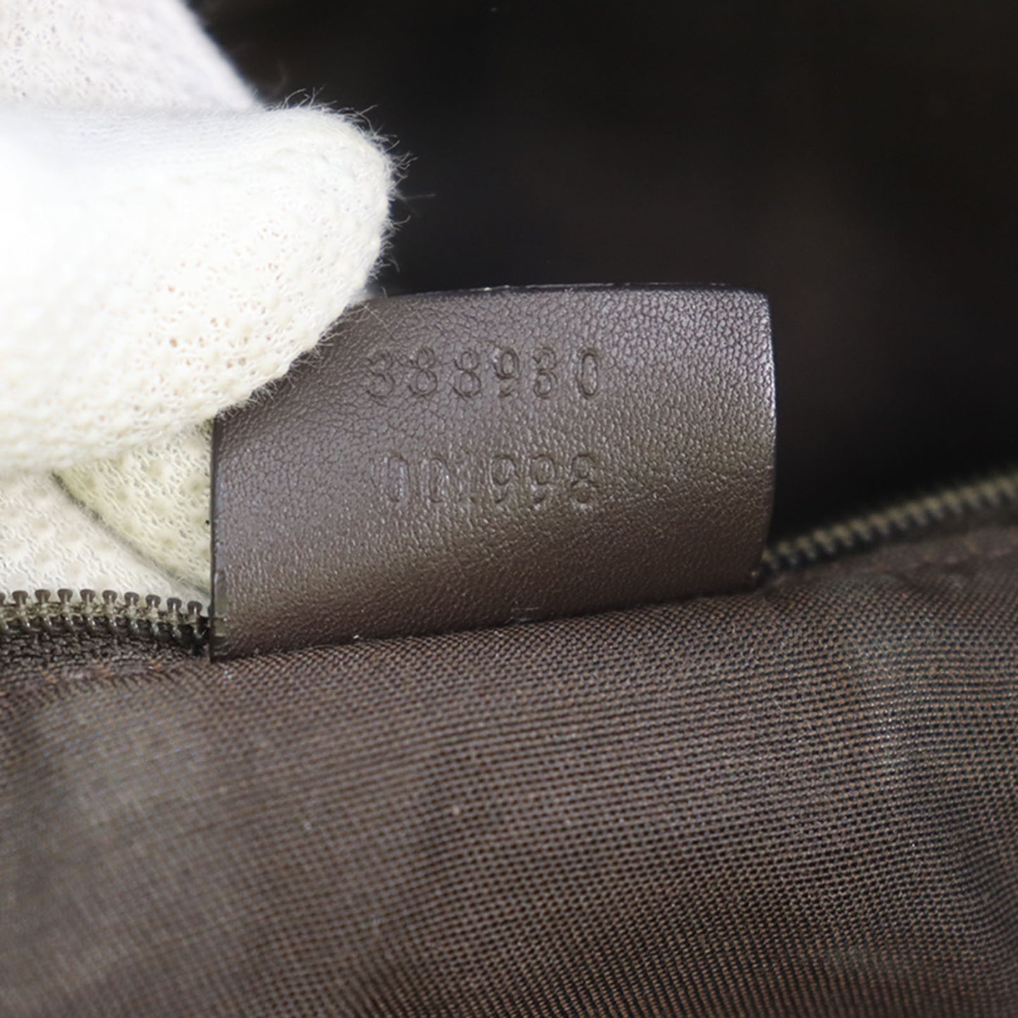 GUCCI Original GG Canvas Crossbody Shoulder Bag Brown #CS801