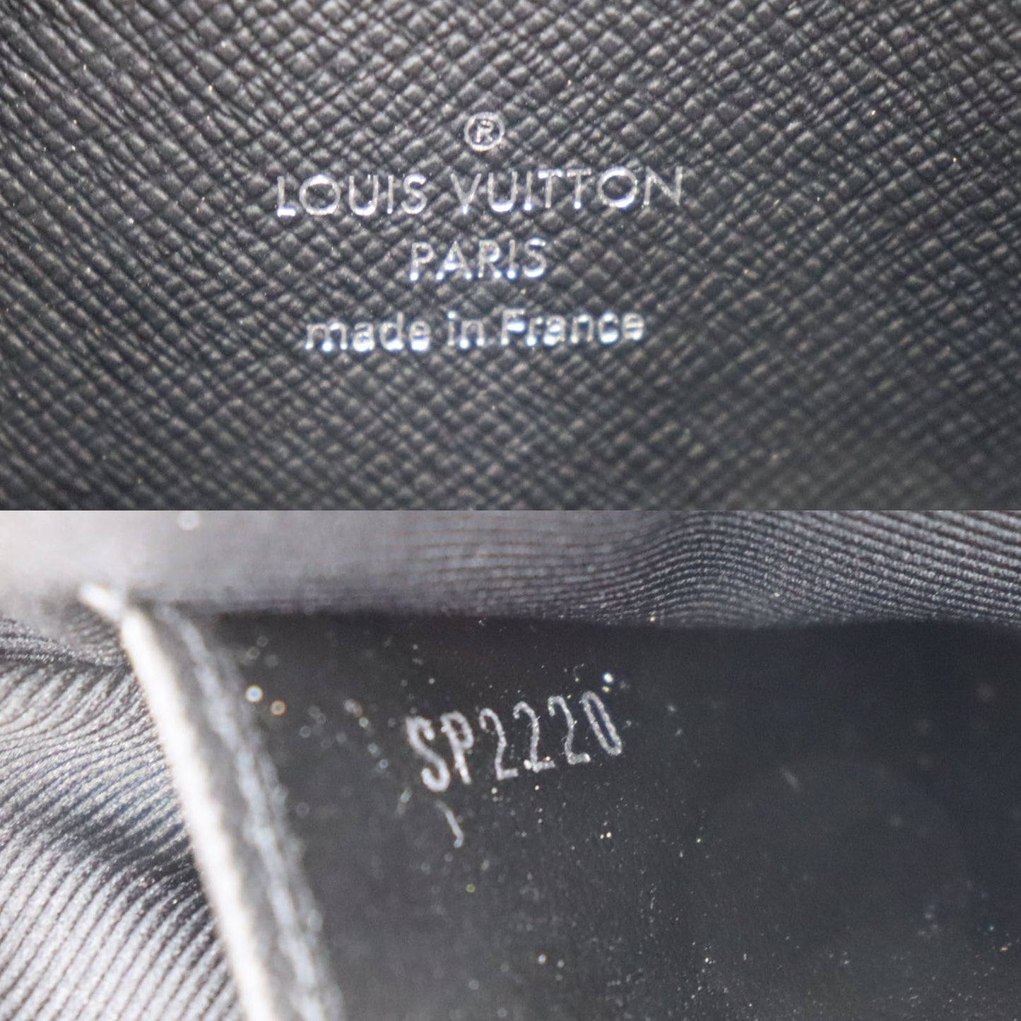LOUIS VUITTON LV Pochette Discovery PM Clutch Monogram Eclipse M44323 #AH288