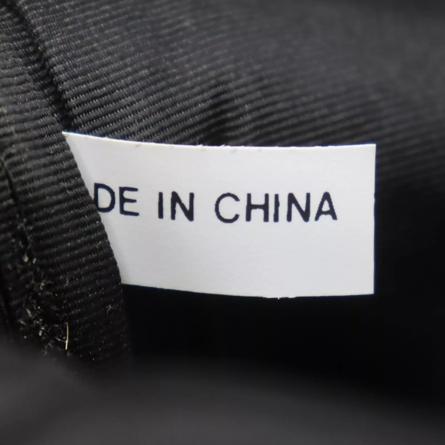 GIVENCHY Handbag Nylon Canvas Black China #AH91