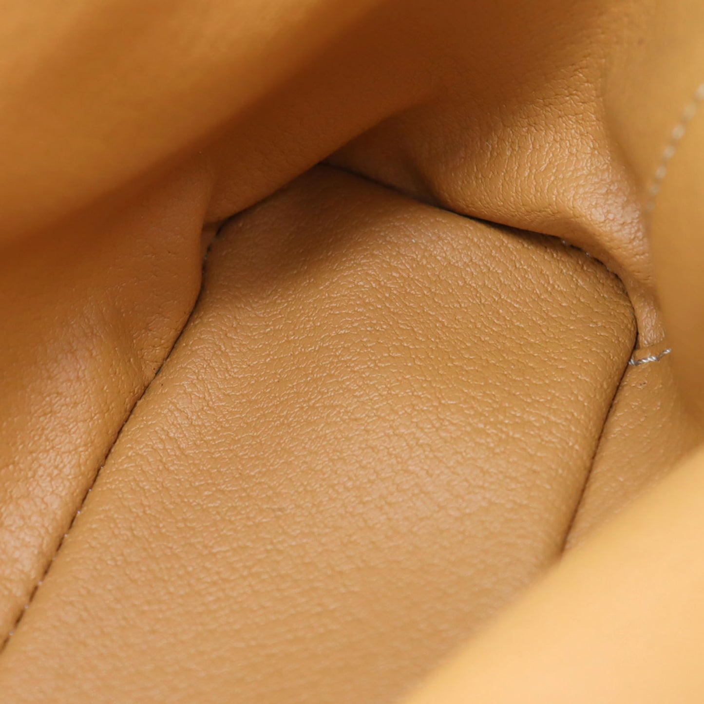 CELINE Macadam Pattern HandBag Brown PVC Leather #AH75