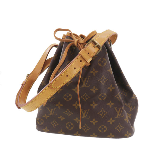 Louis Vuitton LV Petit Noe Monogram Shoulder Bag M42226 #AG342
