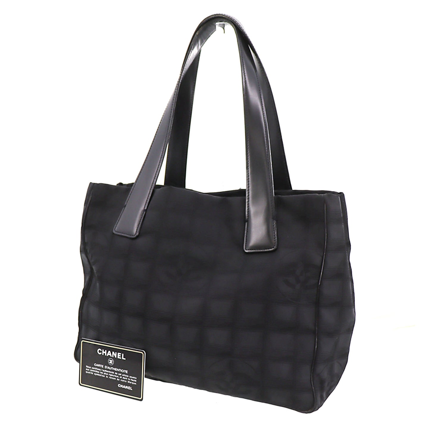 CHANEL New Travel Line Shoulder Tote Bag Nylon #CK488