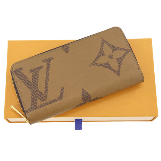 Louis Vuitton LV Wallet Zippy Wallet Monogram Giant Reverse M69353 #AG659
