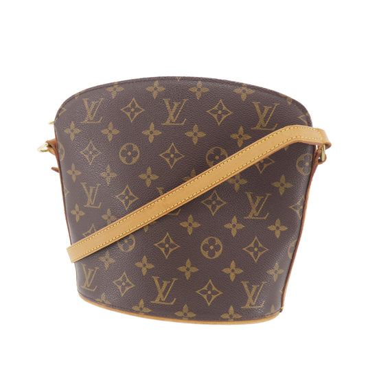 Louis Vuitton LV Drouot Shoulder Bag Monogram Leather M51290 #AH206