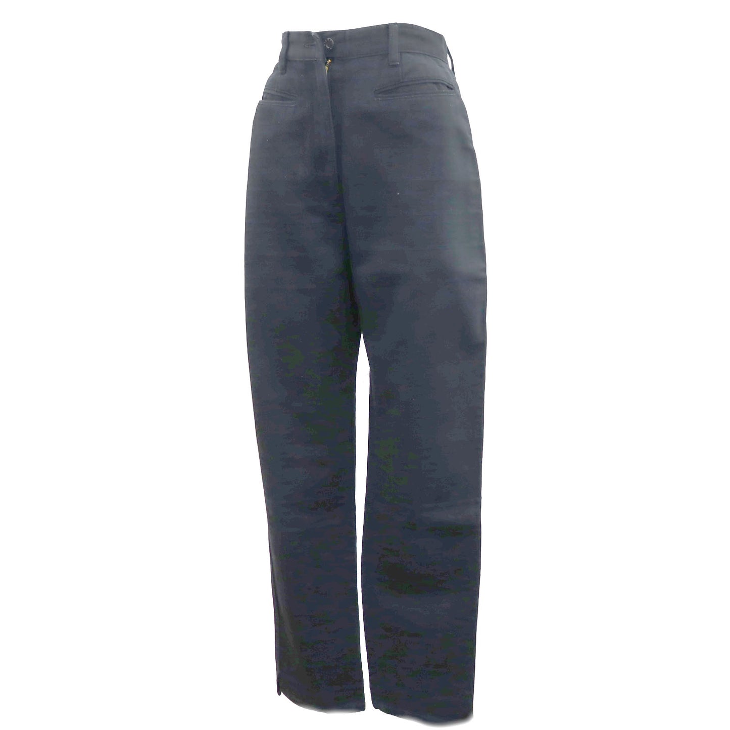 FENDI Roma Jeans Zucca Bottom Black Cotton 100% #AH314