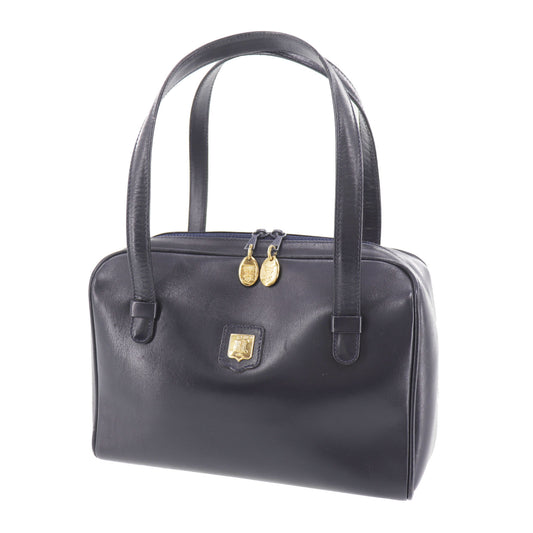 CELINE Handbag Bag Navy Leather #BZ378