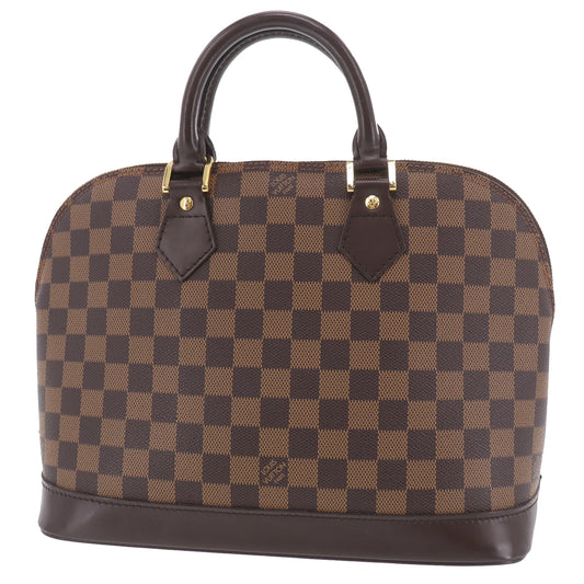 LOUIS VUITTON LV Alma PM Handbag Damier Leather N51131 #EB81